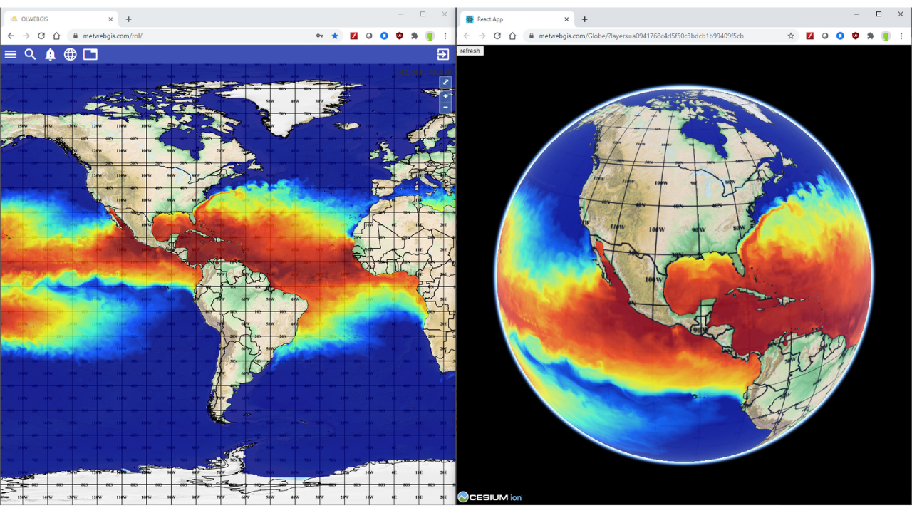3D-Globe Animation